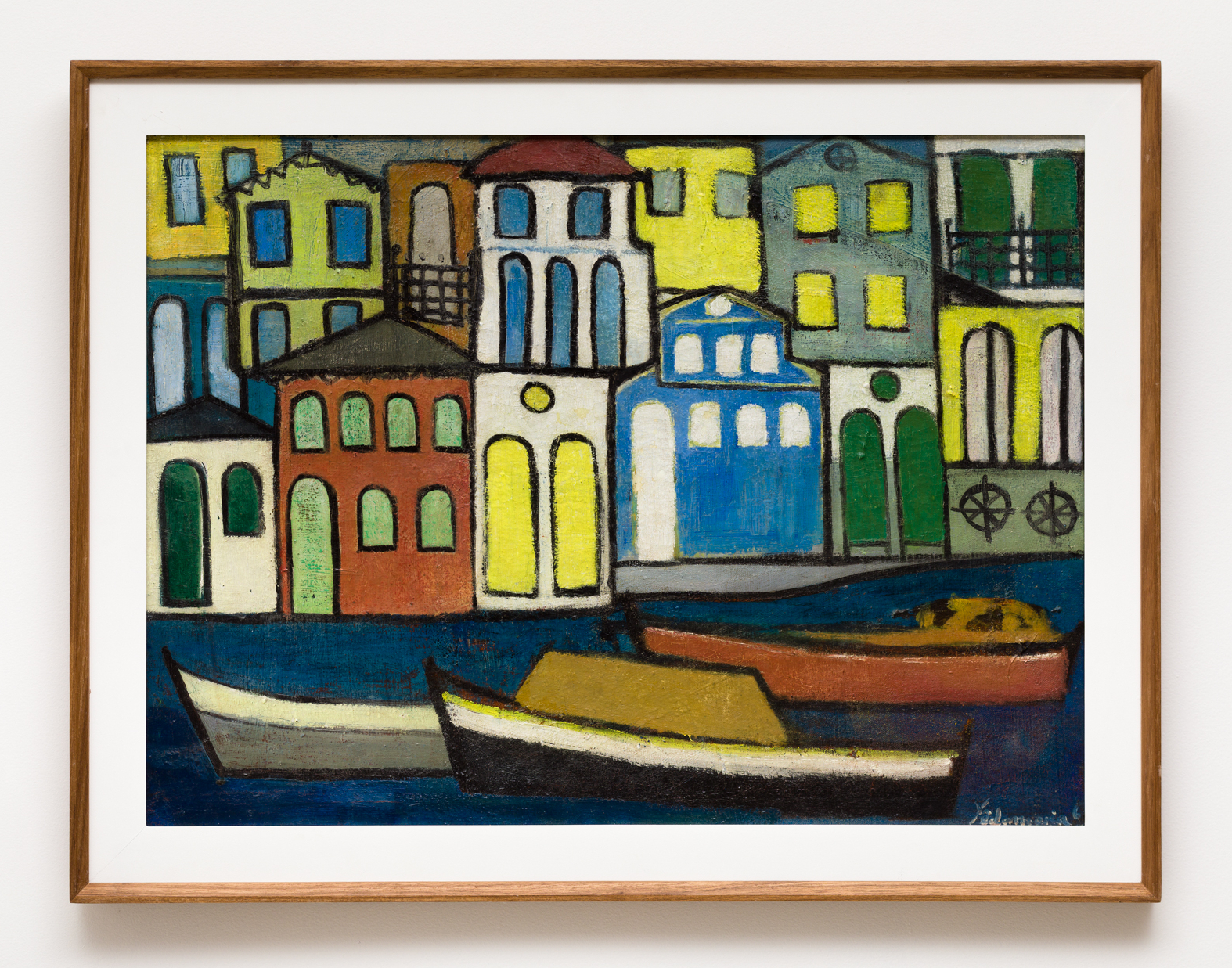 Barcos com casario, 1964