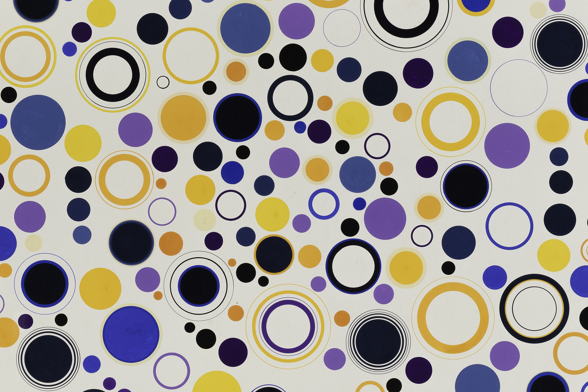 Touches colorées, 1966