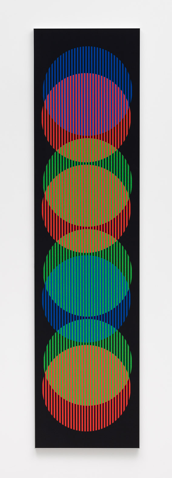 Color Aditivo, Serie Círculos Verticales 1, 2010